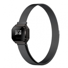 B7(QWatch Pro)心率血氧睡眠计步运动女性周期情侣互动指带腕带智能手环