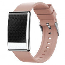 E900(G band)EGC心率血氧睡眠体温压力监测计步吃药提醒蓝牙智能手环