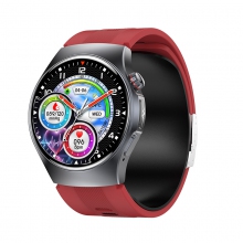 GS206（G Band）进口旗舰TiAFE4950传感器Nano SIM卡4G高清通话+蓝牙通话示波法气泵+气囊式血压检测AI健康分析心电图检测智能手表