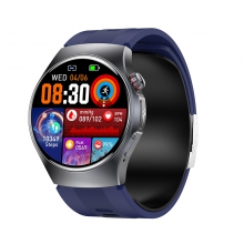 GS206（G Band）进口旗舰TiAFE4950传感器Nano SIM卡4G高清通话+蓝牙通话示波法气泵+气囊式血压检测AI健康分析心电图检测智能手表
