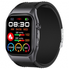 GS500（G Band）SIM卡4G高清通话蓝牙通话心电图检测键微体检心率血氧智能手表