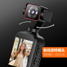 C9高清录像摄像头自动旋转续航降噪无损录音轻巧便携智能云台相机